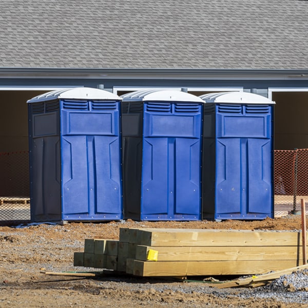are there any restrictions on what items can be disposed of in the porta potties in Clintonville